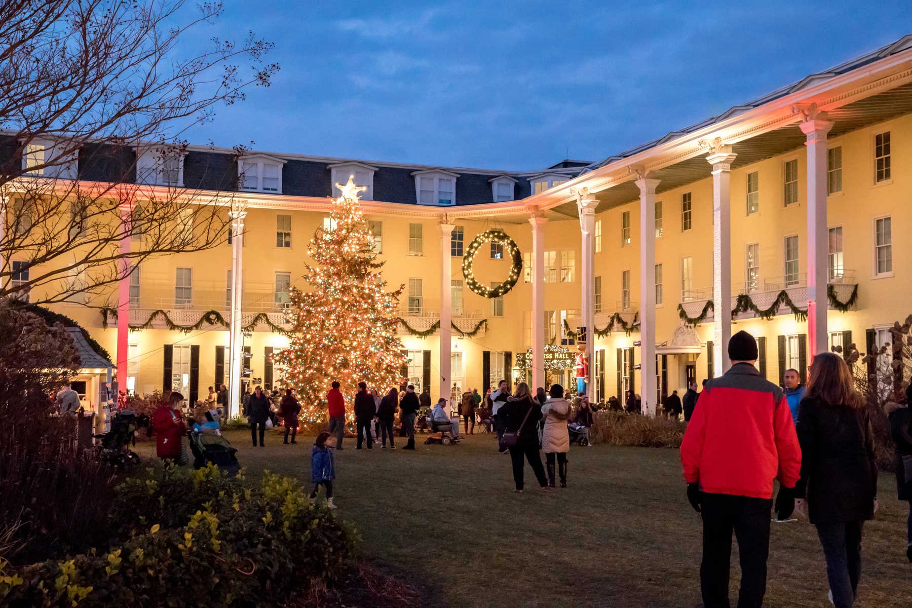 | The Cape Collection congress hall winter wonderland cape may christmas