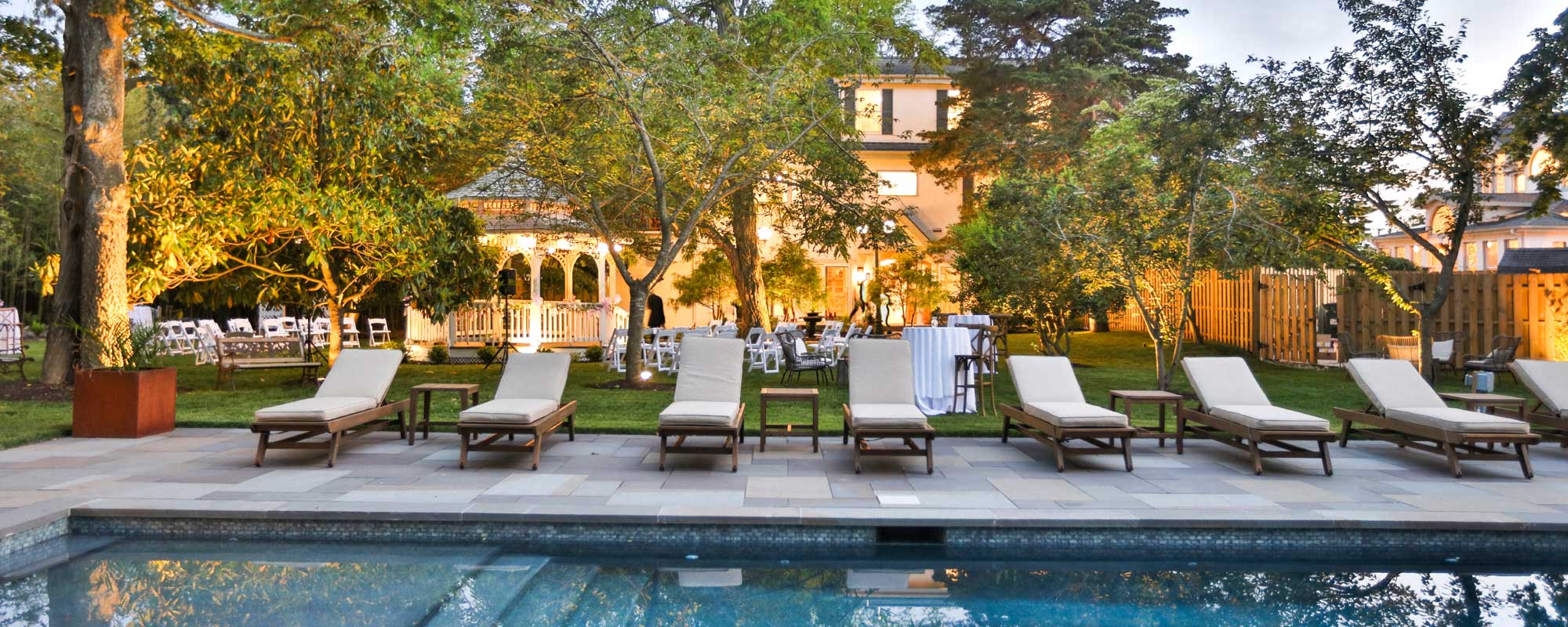 | The Cape Collection company retreat picnic venue poolside at the peninsula cape may courthouse